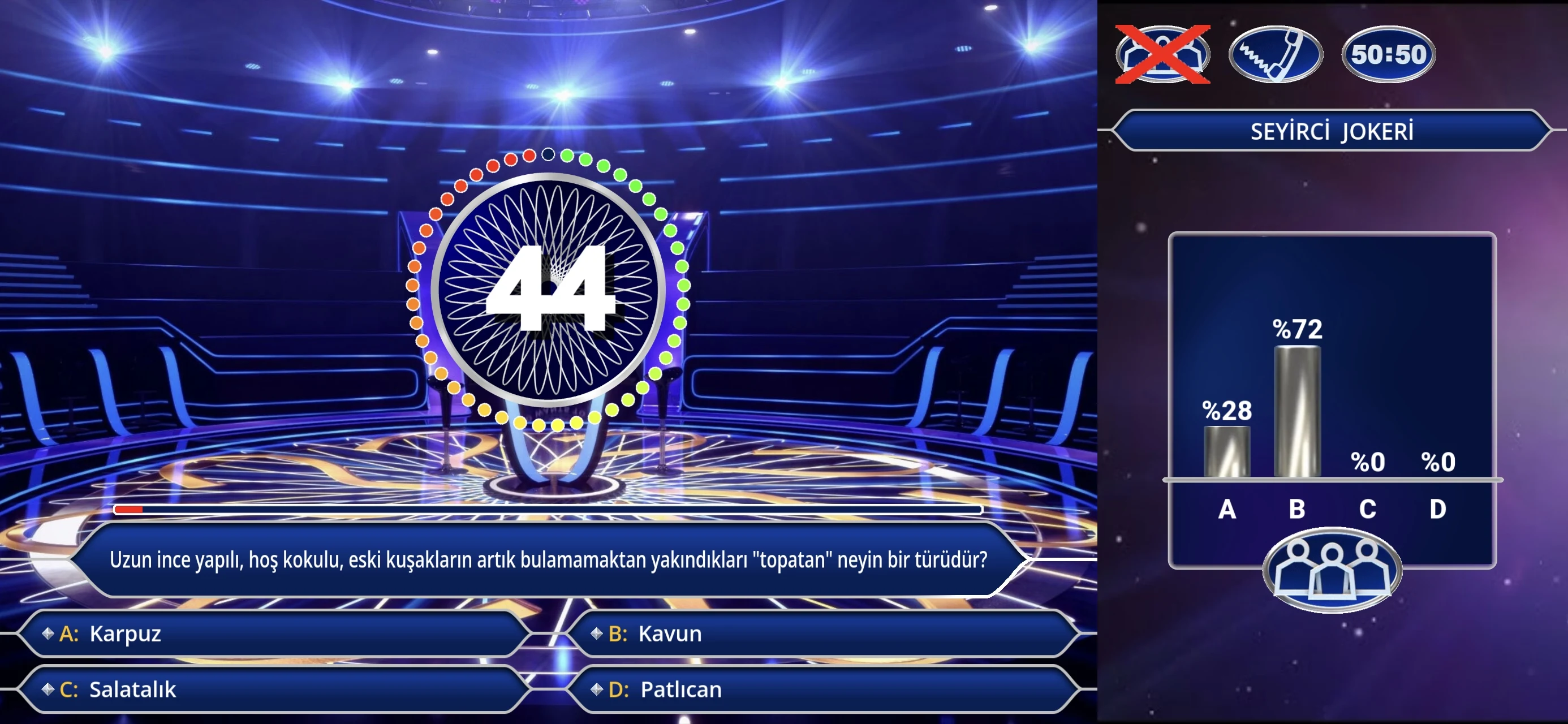 Milyoner Bilgi Yarışması 2026 screenshot